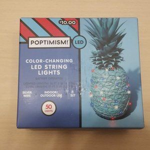 Red and Blue color changing LED fairy lights